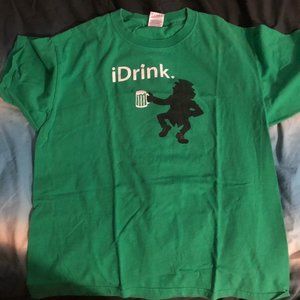 Green St. Patty's Day shirt Apple parody